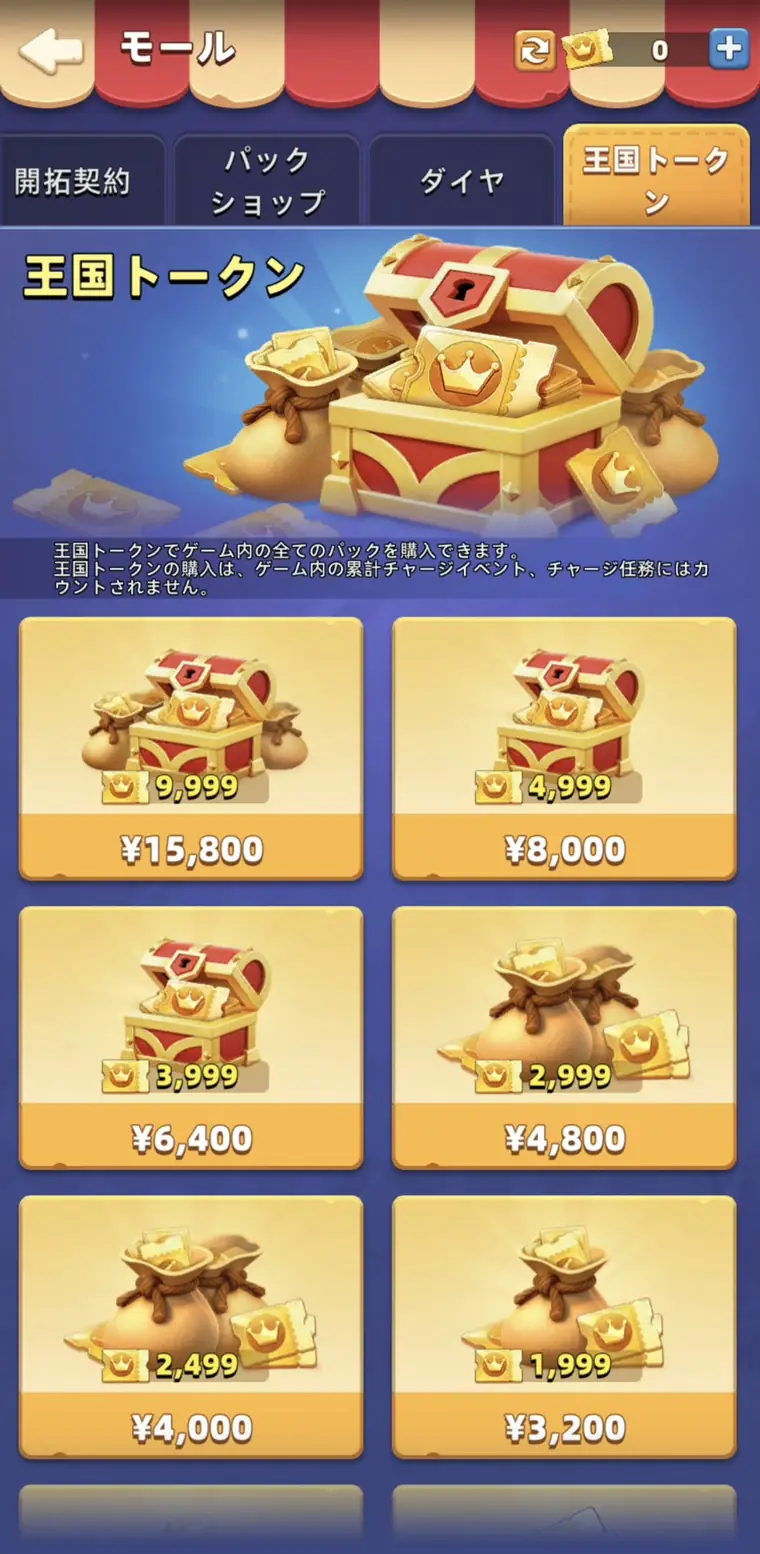 王国トークン